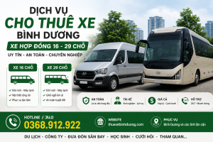 THUÊ XE 16 CHỖ ĐI MẸ LA VANG QUẢNG TRỊ – XE ĐỜI MỚI, GIÁ TỐT, PHỤC VỤ TẬN TÂM
